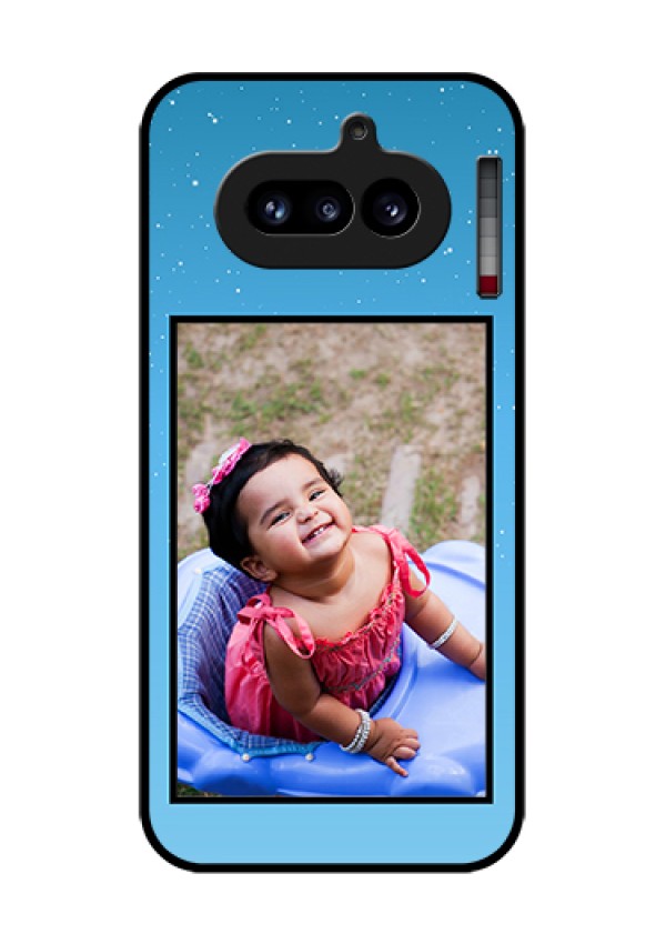 Nothing Phone 4A 5G Custom Glass Phone Case - Wave Pattern Colorful Design