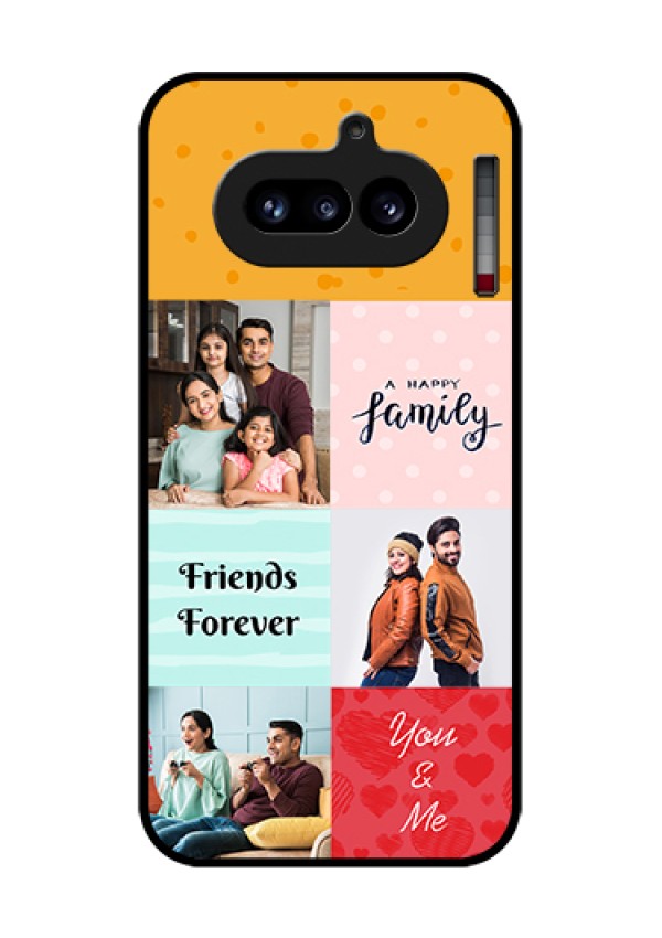 Nothing Phone 4A 5G Custom Glass Phone Case - Images With Quotes Design