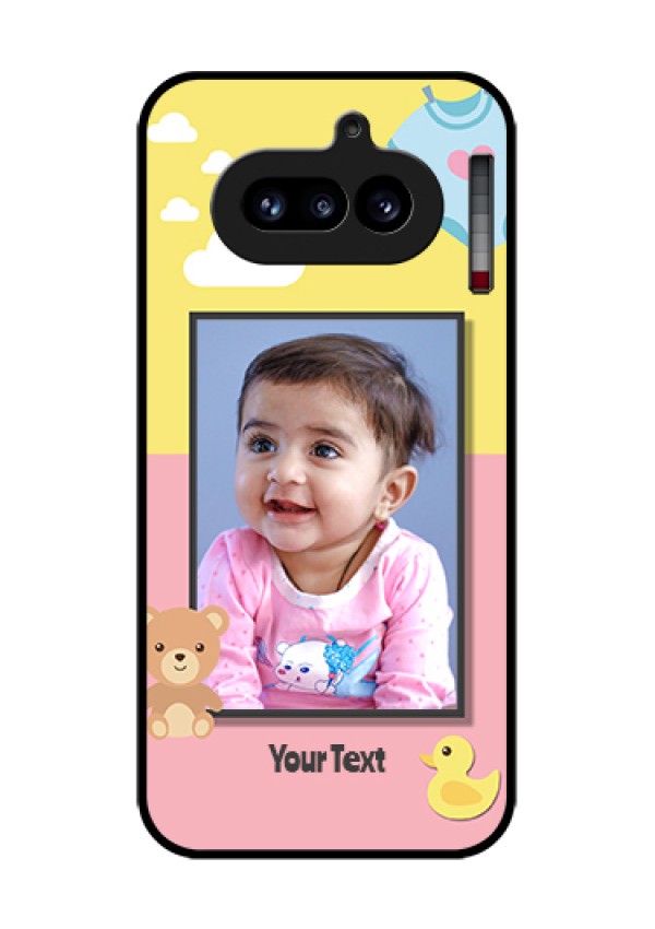 Nothing Phone 4A 5G Custom Glass Phone Case - Kids 2 Color Design