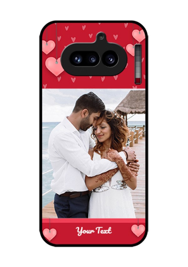 Nothing Phone 4A 5G Custom Glass Phone Case - Valentines Day Design