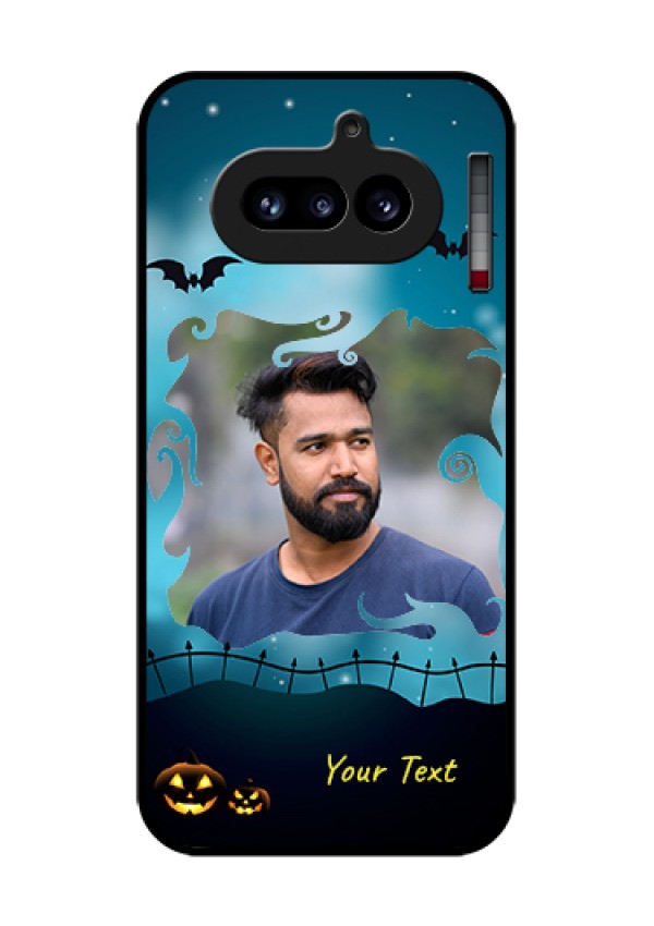 Nothing Phone 4A 5G Custom Glass Phone Case - Halloween Frame Design