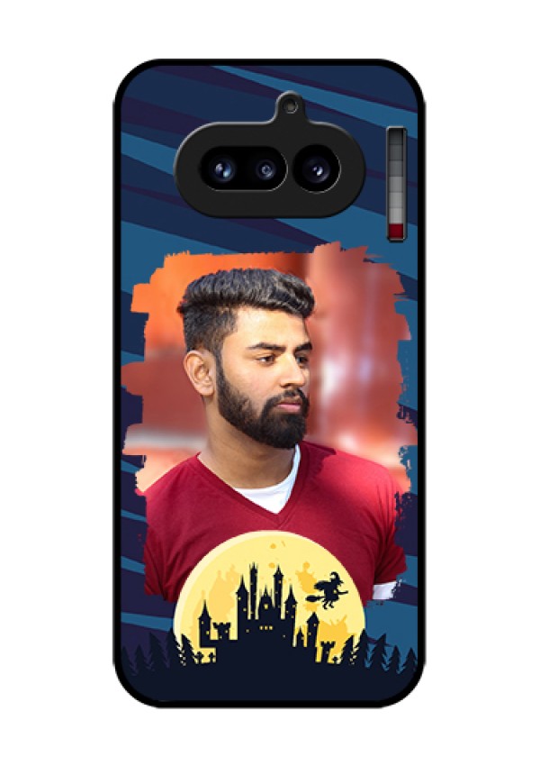 Nothing Phone 4A 5G Custom Glass Phone Case - Halloween Witch Design