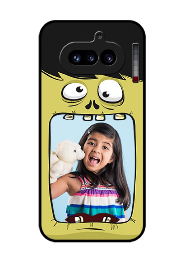 Nothing Phone 4A 5G Custom Glass Phone Case - Cartoon Monster Back Case Design