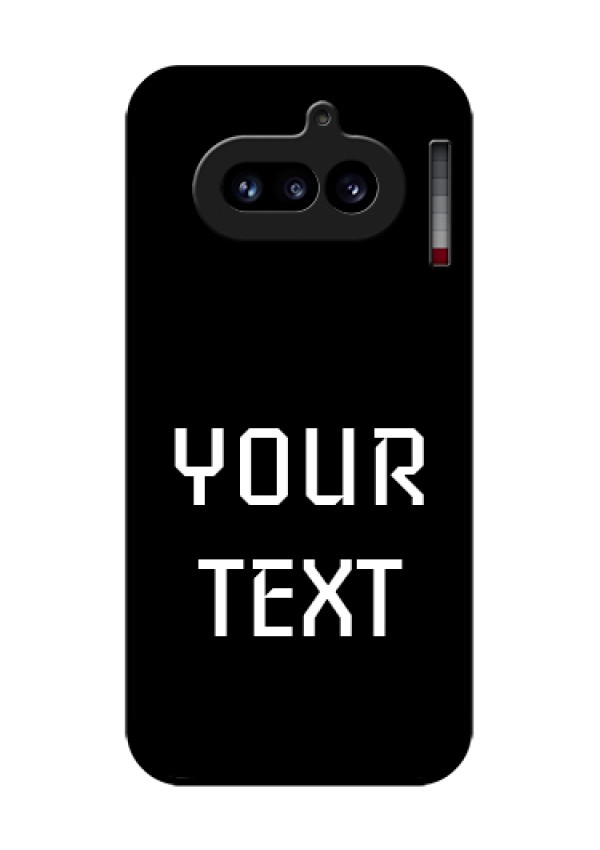 Nothing Phone 4A 5G Custom Glass Phone Case - Your Name Design