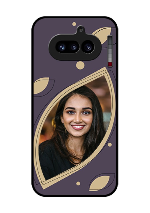 Nothing Phone 4A 5G Custom Glass Phone Case - Falling Leaf Design