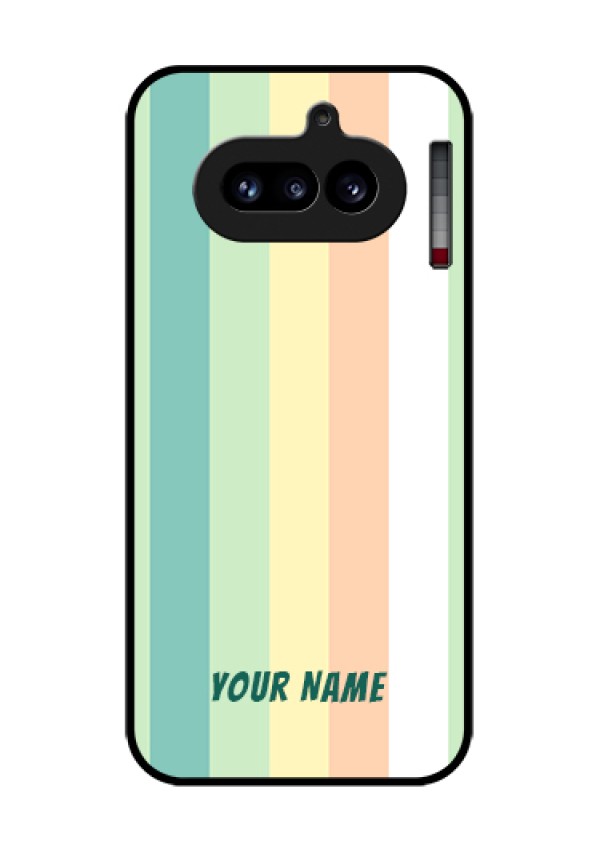 Nothing Phone 4A 5G Custom Glass Phone Case - Multi - Colour Stripes Design