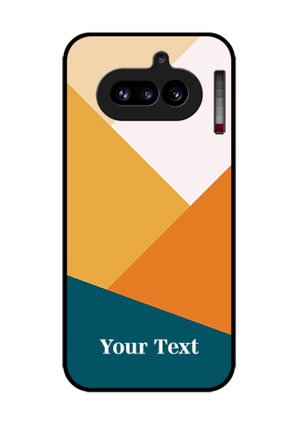 Nothing Phone 4A 5G Custom Glass Phone Case - Stacked Multi - Colour Design