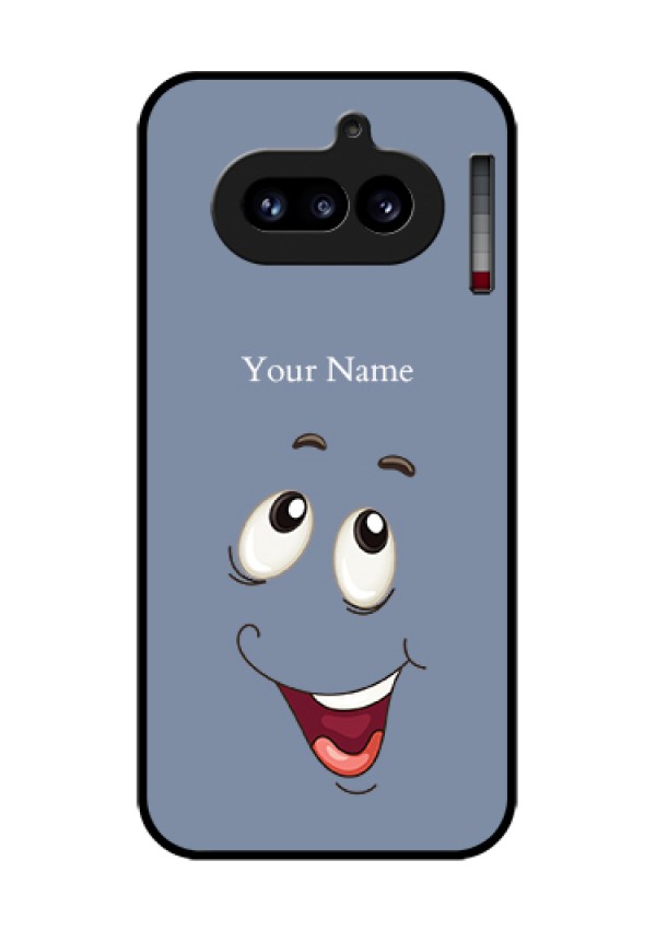 Nothing Phone 4A 5G Custom Glass Phone Case - Laughing Cartoon Face Design