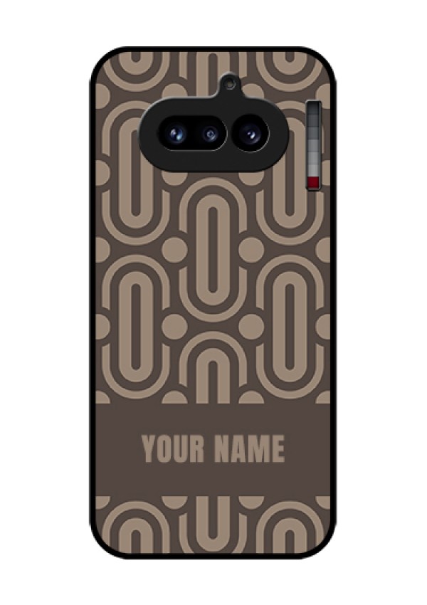 Nothing Phone 4A 5G Custom Glass Phone Case - Captivating Zero Pattern Design