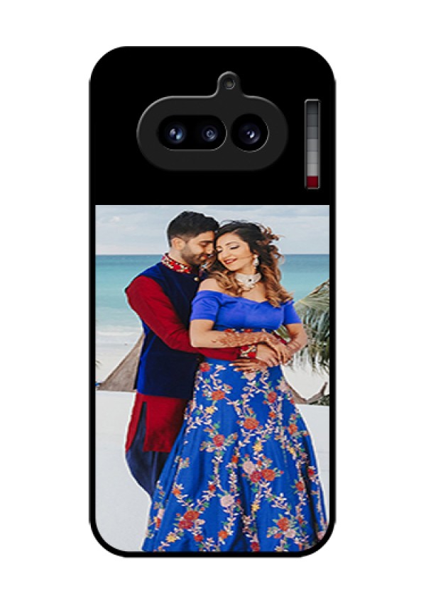 Nothing Phone 4A 5G Custom Glass Phone Case - Upload Full Picture With Custom Color Design