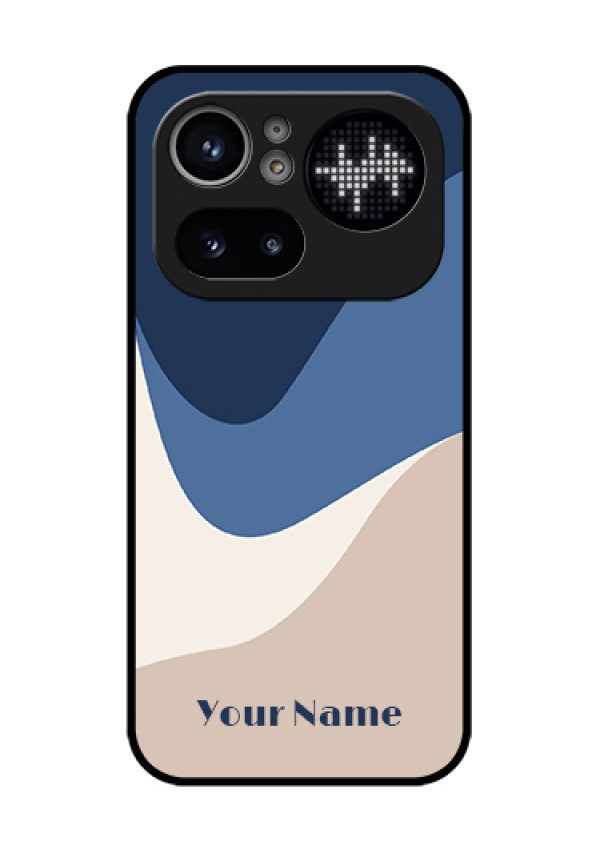 Nothing Phone 4A Pro 5G Custom Glass Phone Case - Abstract Drip Art Design