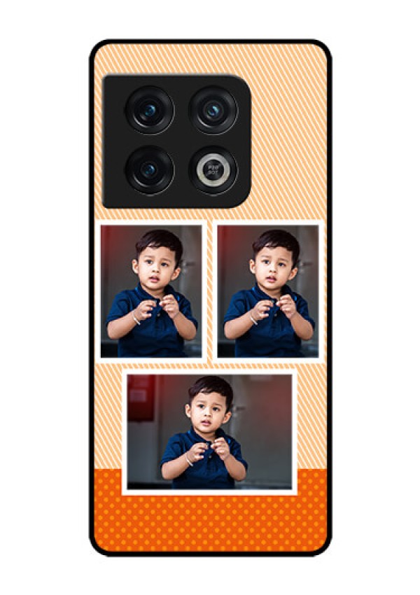 OnePlus 10 Pro 5G Photo Printing on Glass Case - Bulk Photos Upload Design