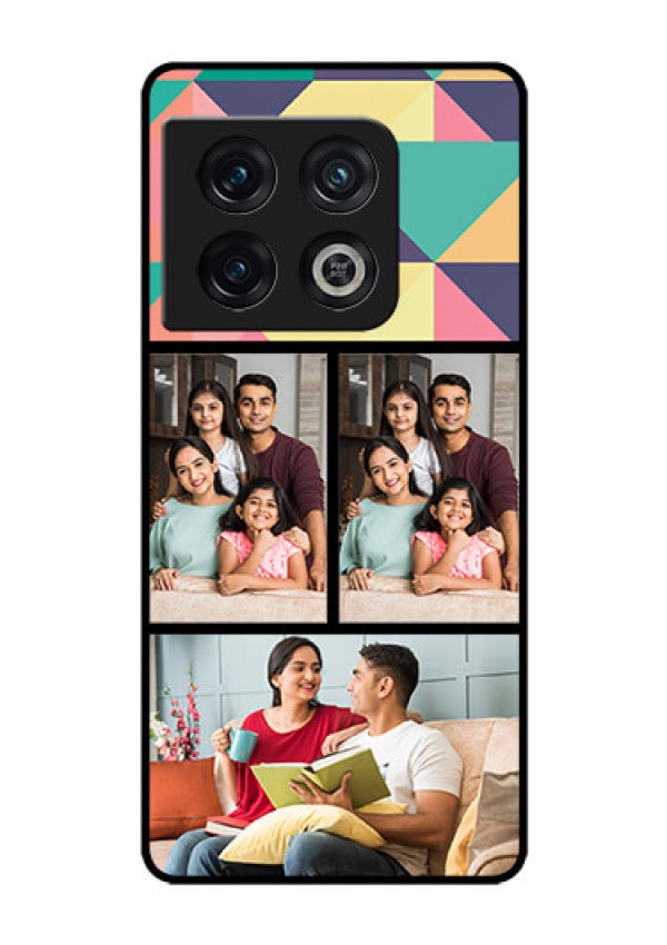OnePlus 10 Pro 5G Custom Glass Phone Case - Bulk Pic Upload Design