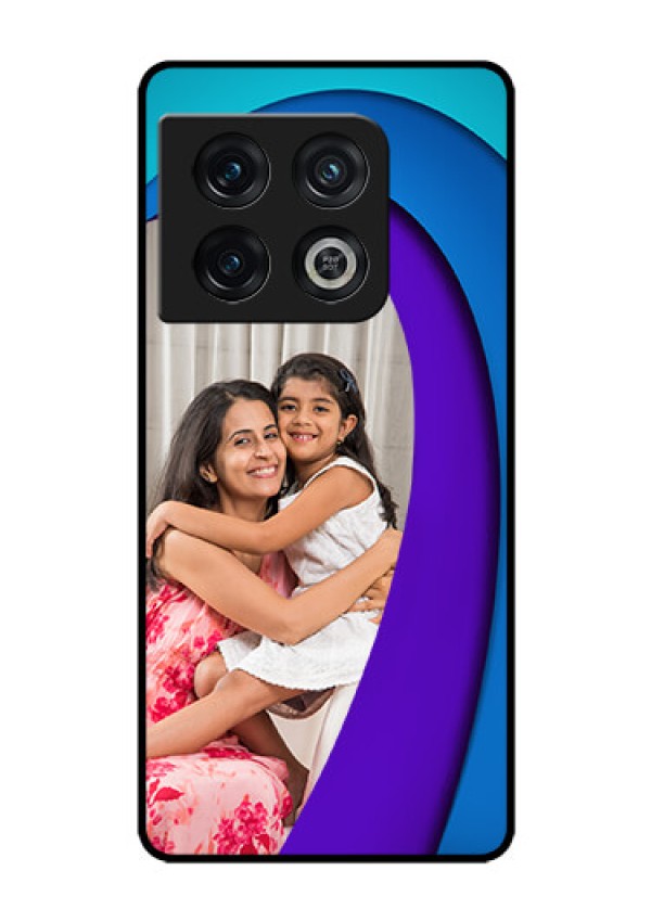 OnePlus 10 Pro 5G Photo Printing on Glass Case - Simple Pattern Design