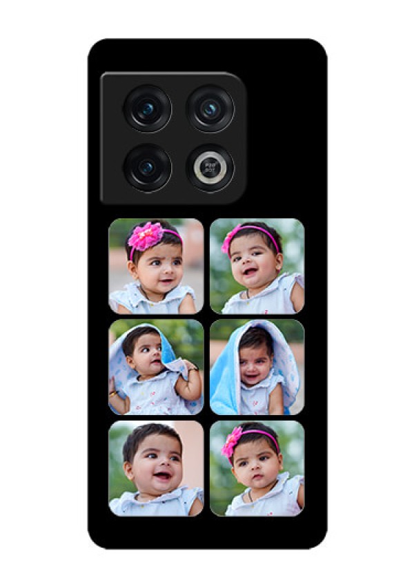 OnePlus 10 Pro 5G Photo Printing on Glass Case - Multiple Pictures Design