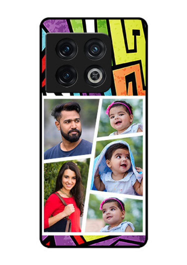 OnePlus 10 Pro 5G Custom Glass Phone Case - Graffiti pattern Design