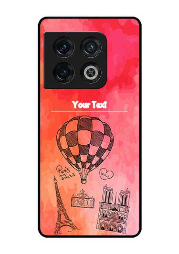 OnePlus 10 Pro 5G Custom Glass Phone Case - Paris Theme Design