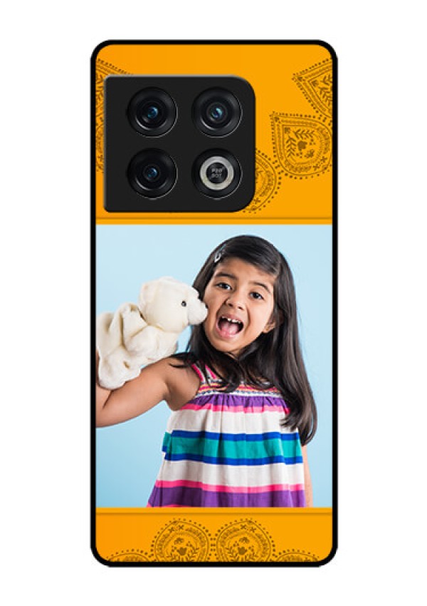 OnePlus 10 Pro 5G Personalized Glass Phone Case - Photo Wedding Design