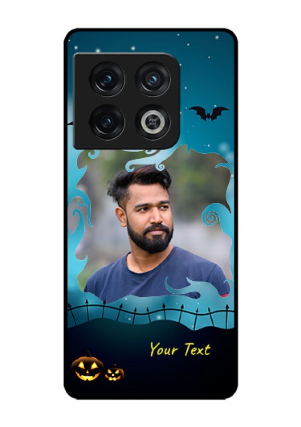 OnePlus 10 Pro 5G Custom Glass Phone Case - Halloween frame design