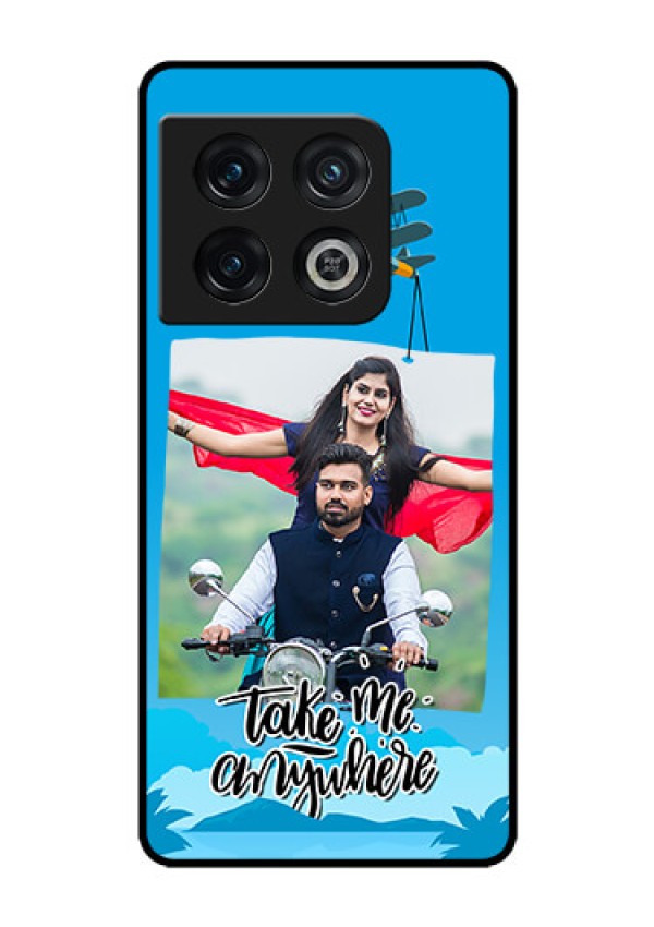 OnePlus 10 Pro 5G Custom Glass Mobile Case - Traveller Design