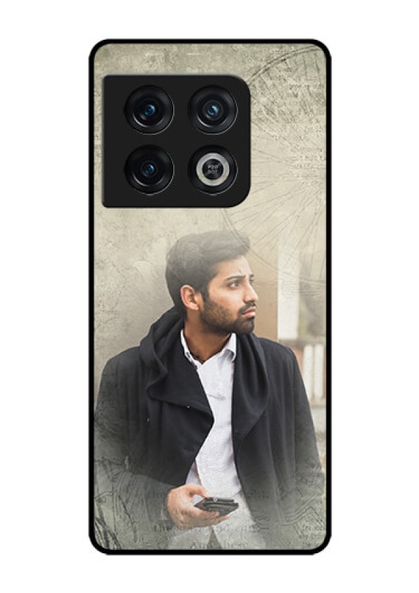 OnePlus 10 Pro 5G Custom Glass Phone Case - with vintage design