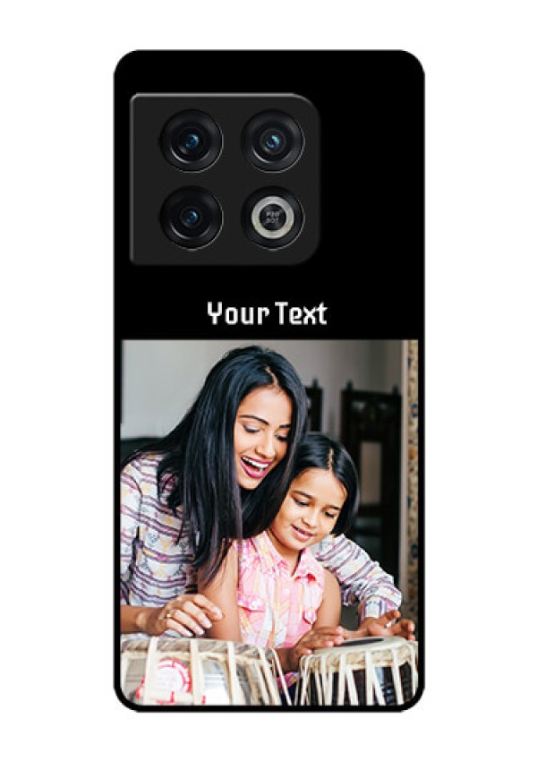 OnePlus 10 Pro 5G Photo with Name on Glass Phone Case