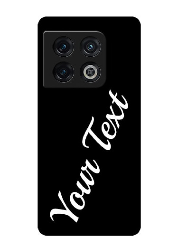 OnePlus 10 Pro 5G Custom Glass Mobile Cover with Your Name