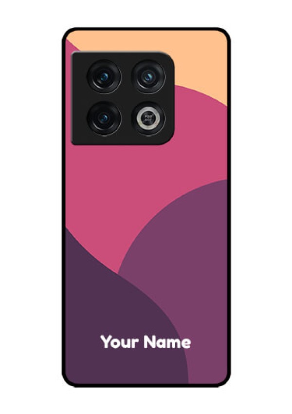 OnePlus 10 Pro 5G Custom Glass Phone Case - Mixed Multi-colour abstract art Design