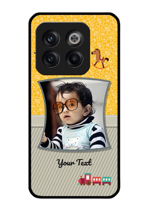 OnePlus 10T 5G Personalized Glass Phone Case - Baby Picture Upload Design