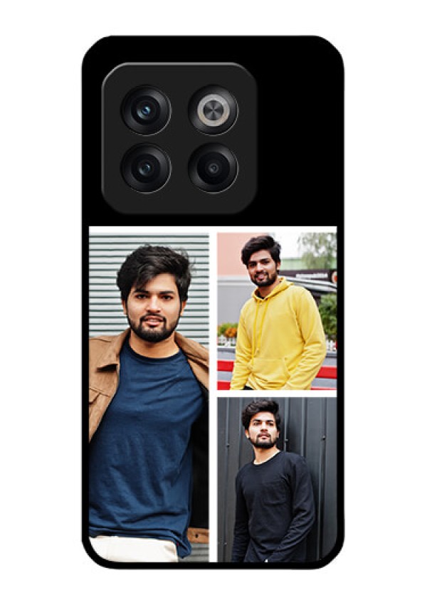 OnePlus 10T 5G Photo Printing on Glass Case - Upload Multiple Picture Design