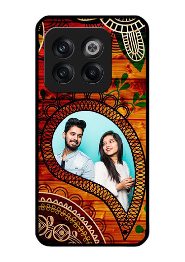 OnePlus 10T 5G Personalized Glass Phone Case - Abstract Colorful Design