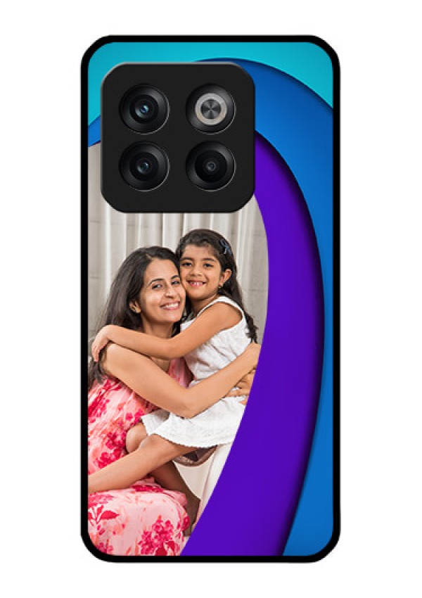 OnePlus 10T 5G Photo Printing on Glass Case - Simple Pattern Design