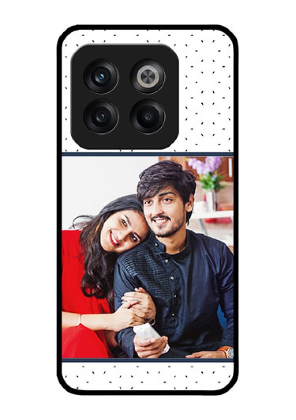 OnePlus 10T 5G Personalized Glass Phone Case - Premium Dot Design