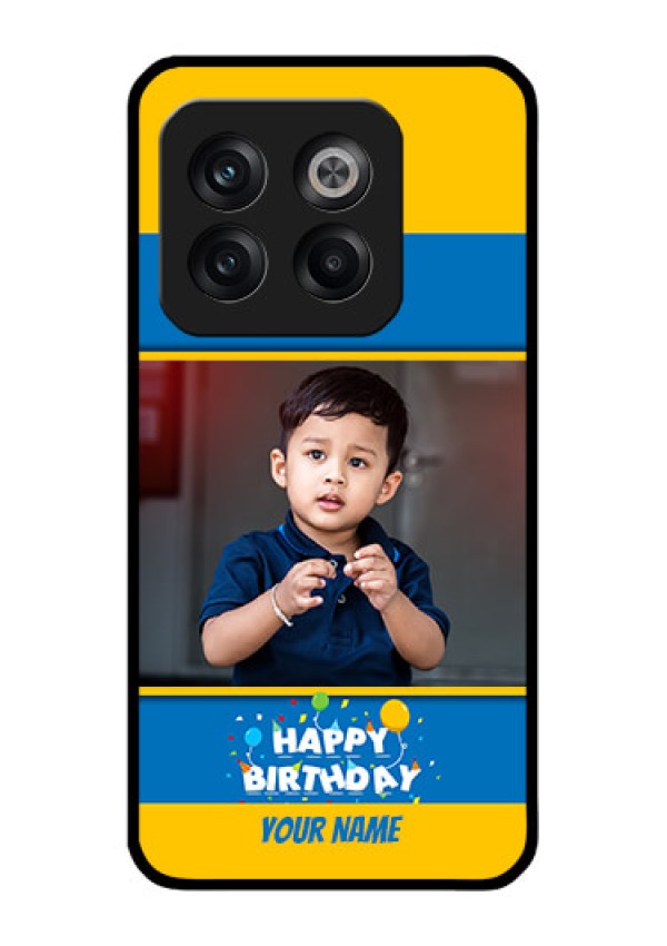 OnePlus 10T 5G Custom Glass Mobile Case - Birthday Wishes Design