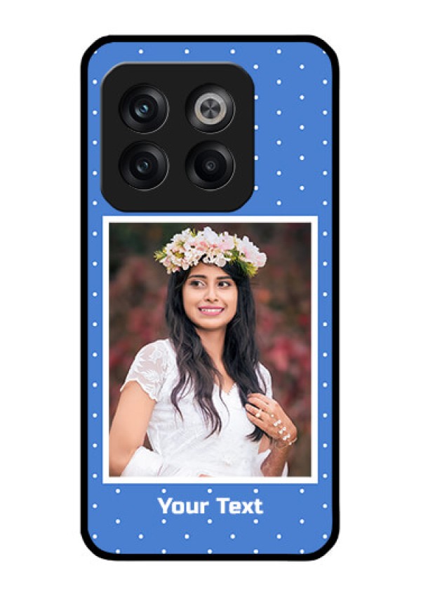 OnePlus 10T 5G Photo Printing on Glass Case - Polka dots design