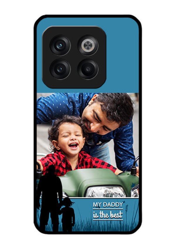 OnePlus 10T 5G Custom Glass Mobile Case - Best dad design