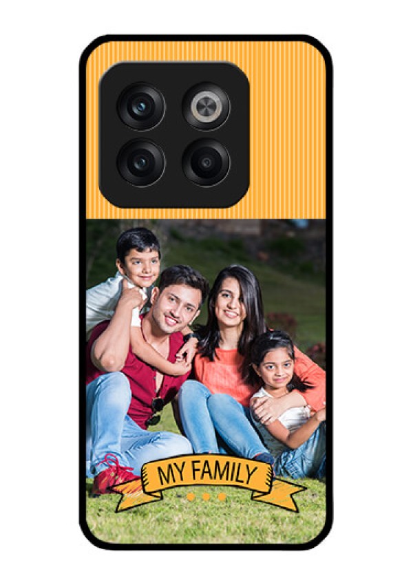OnePlus 10T 5G Custom Glass Phone Case - My Family Design