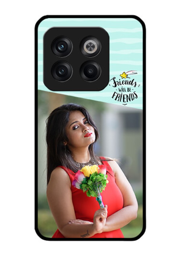 OnePlus 10T 5G Custom Glass Phone Case - Friends Picture Icon Design
