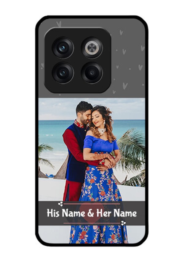 OnePlus 10T 5G Custom Glass Mobile Case - Buy Love Design with Photo Online