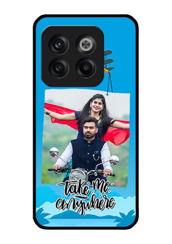 OnePlus 10T 5G Custom Glass Mobile Case - Traveller Design