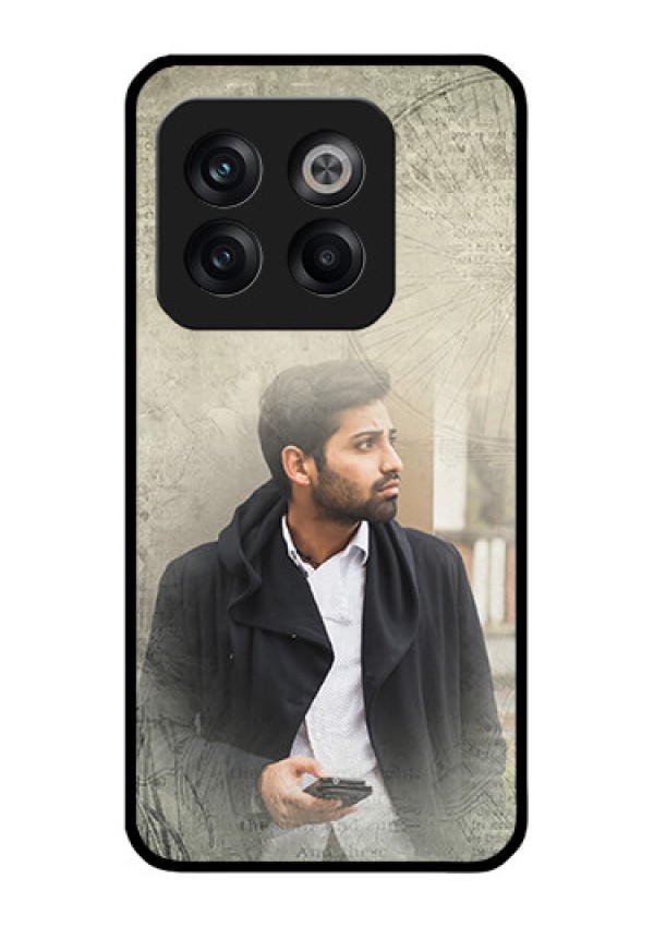 OnePlus 10T 5G Custom Glass Phone Case - with vintage design