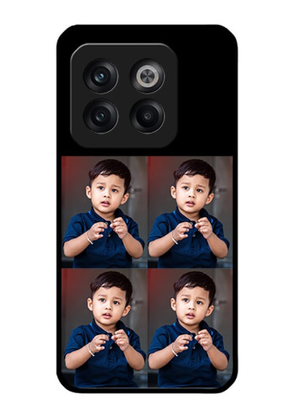 OnePlus 10T 5G 4 Image Holder on Glass Mobile Cover