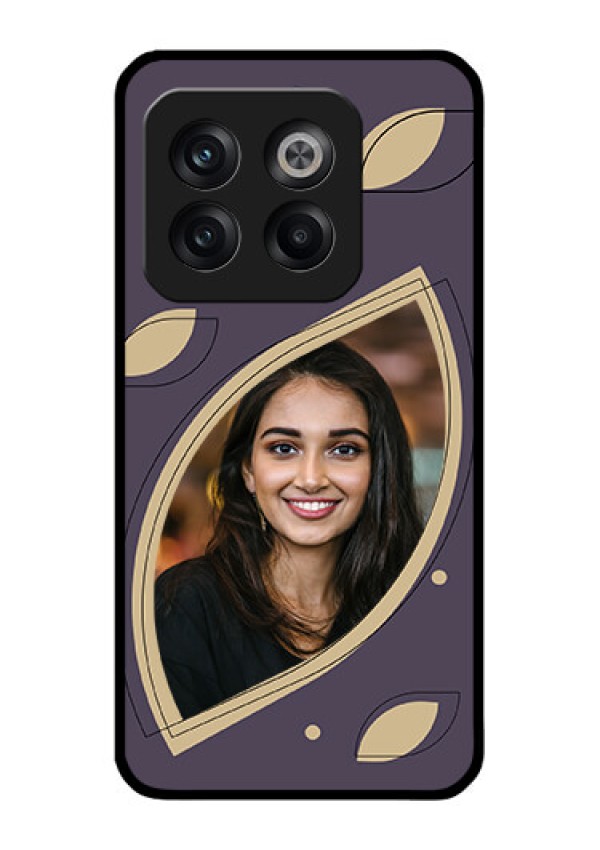 OnePlus 10T 5G Custom Glass Mobile Case - Falling Leaf Design