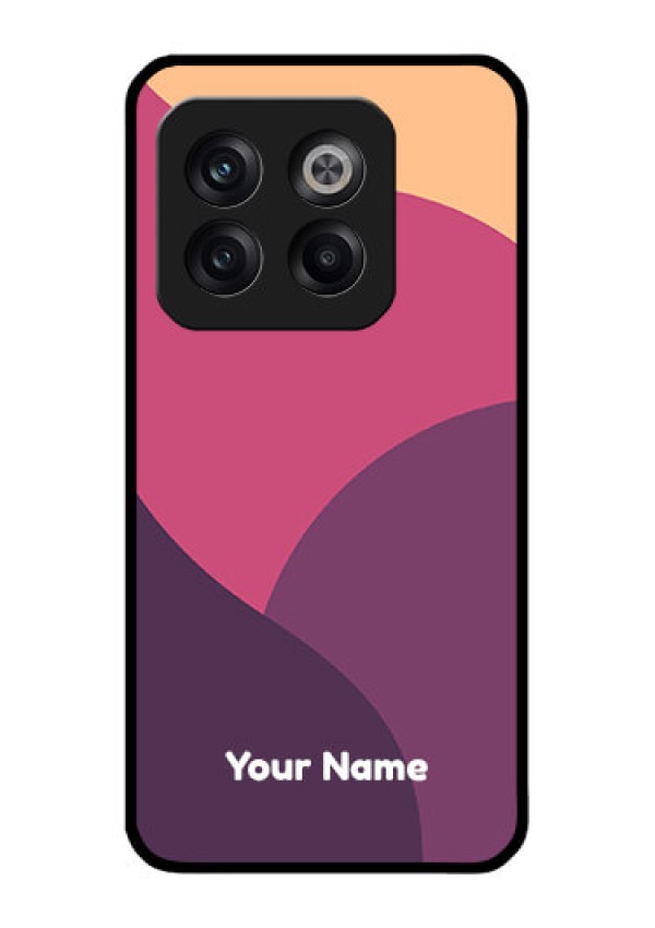 OnePlus 10T 5G Custom Glass Phone Case - Mixed Multi-colour abstract art Design