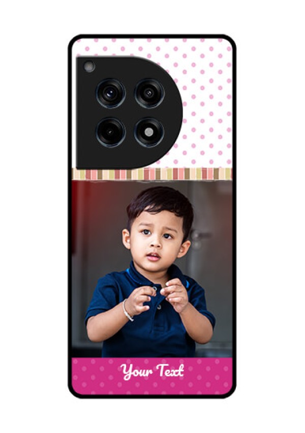 Oneplus 12R 5G Custom Glass Phone Case - Cute Girls Cover Design