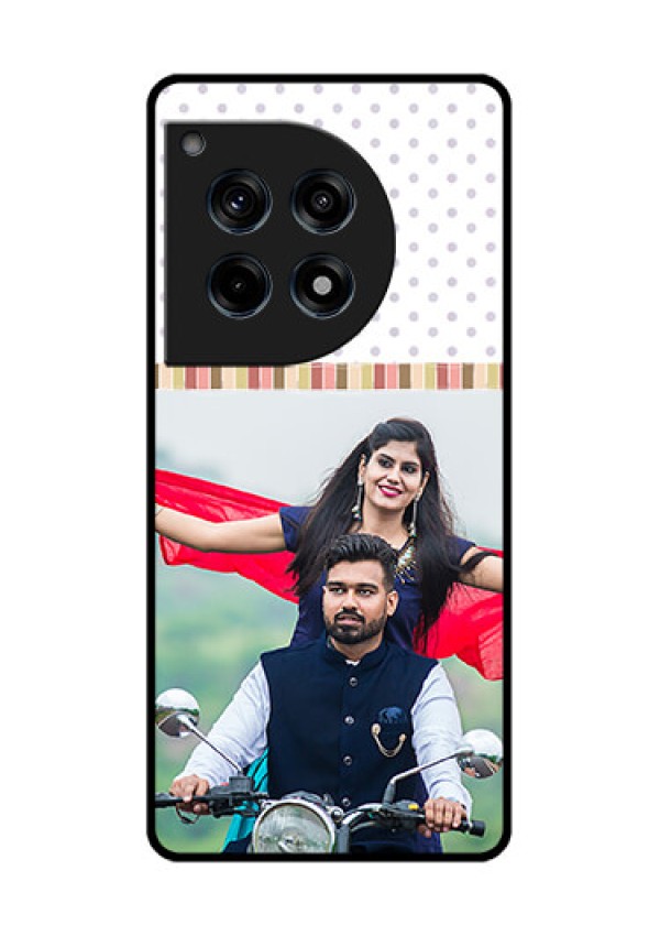 Oneplus 12R 5G Custom Glass Phone Case - Cute Family Design