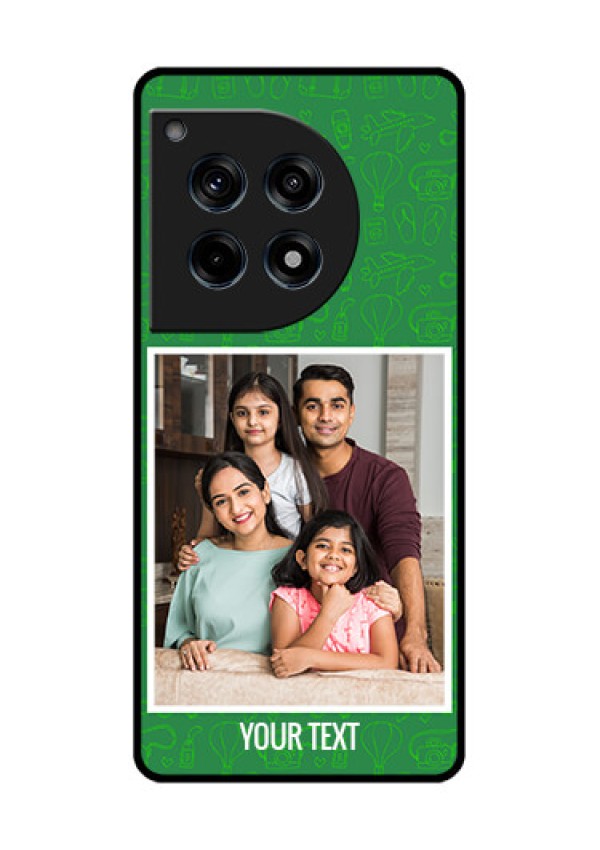 Oneplus 12R 5G Custom Glass Phone Case - Picture Upload Design