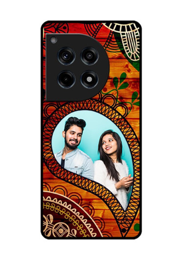 Oneplus 12R 5G Custom Glass Phone Case - Abstract Colorful Design