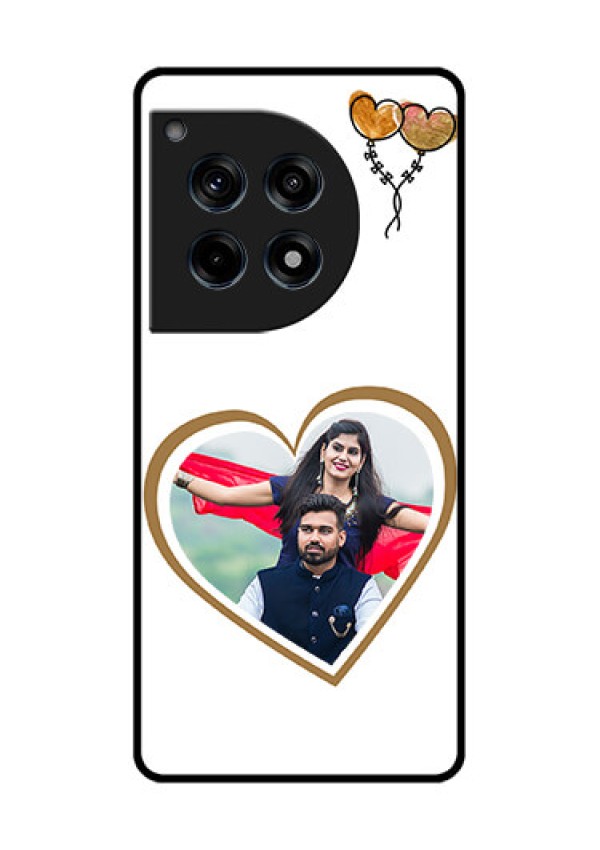 Oneplus 12R 5G Custom Glass Phone Case - You & Me Design