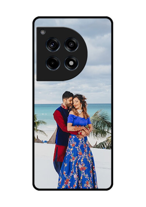 Oneplus 12R 5G Custom Glass Phone Case - Upload Full Picture Design